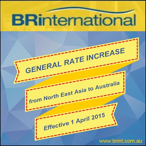Maersk general rate increase for North East Asia