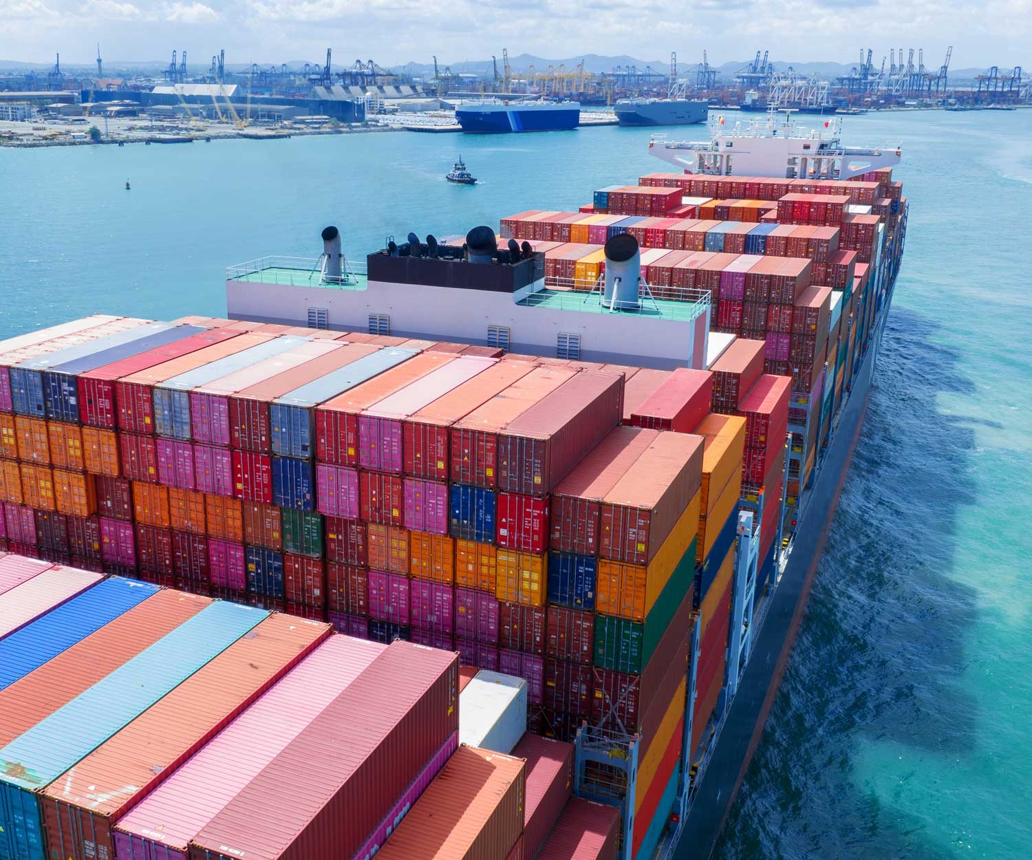 International Freight Forwarding Ship