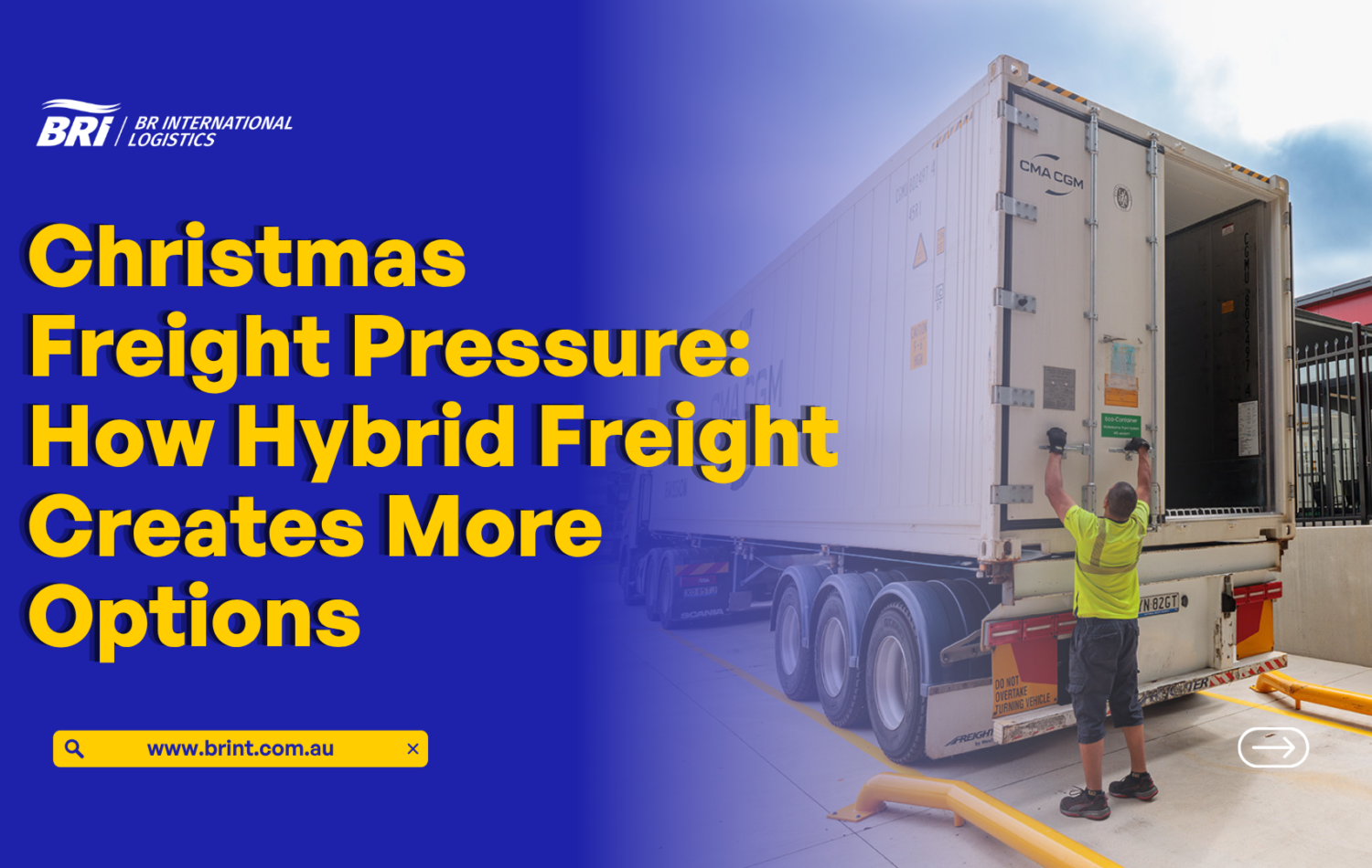 BRi Christmas Freight Pressure How Hybrid Freight Creates Options
